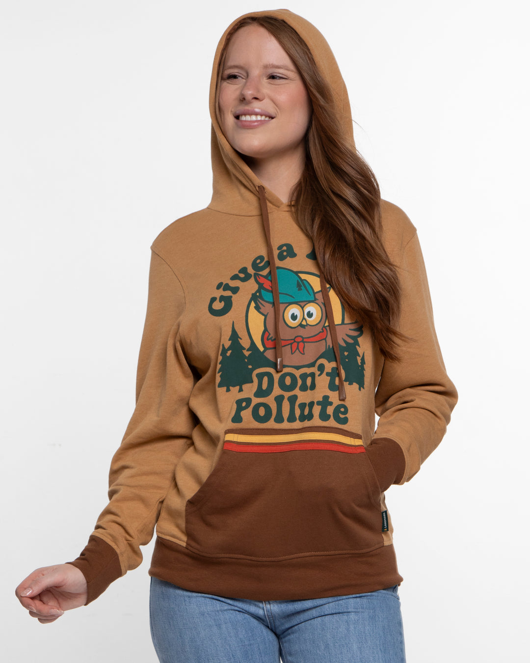 Give A Hoot Unisex Hoodie Outerwear  