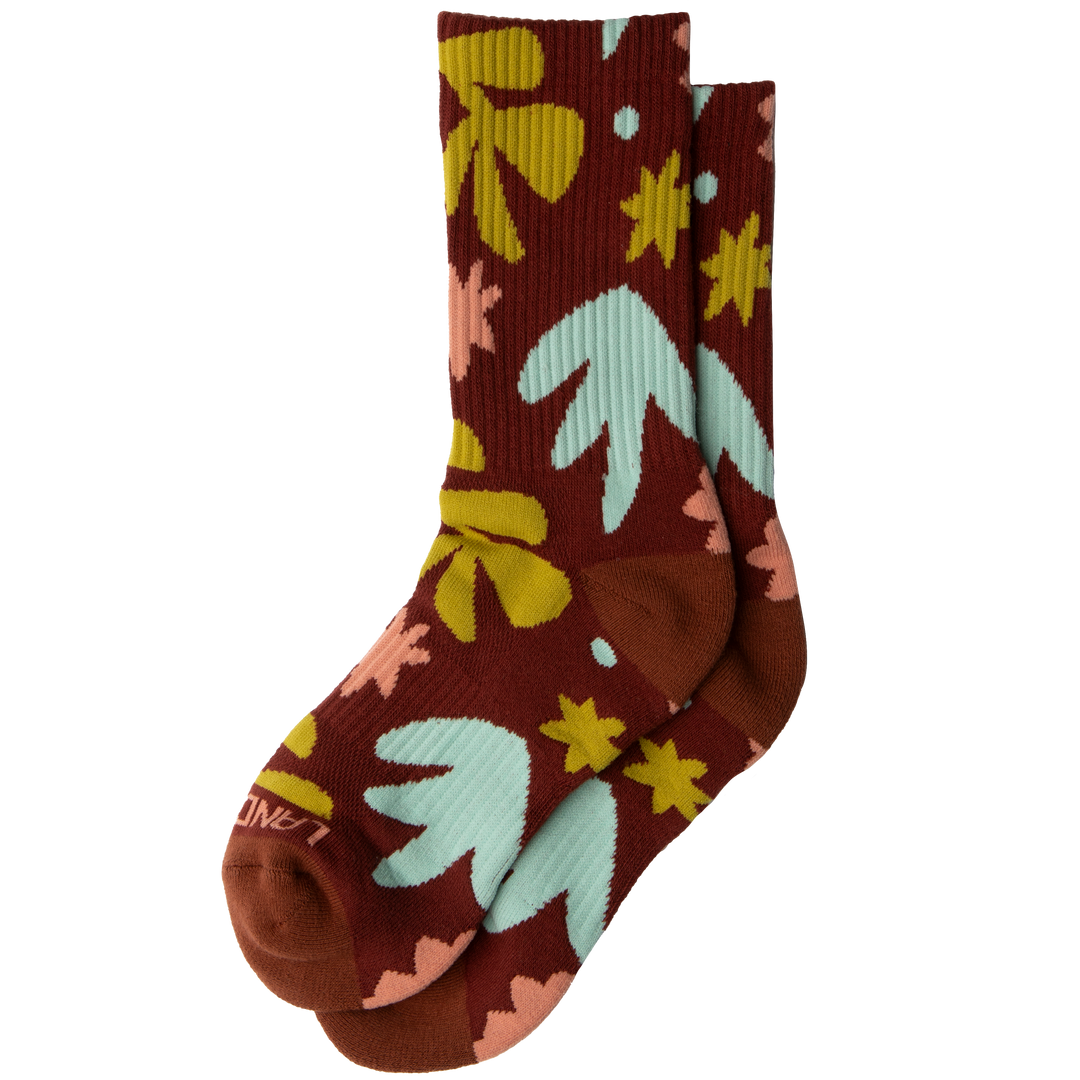 Tread Lightly Sock Socks S/M Redwood