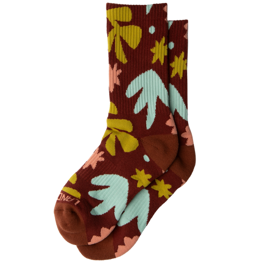 Tread Lightly Sock Socks S/M Redwood