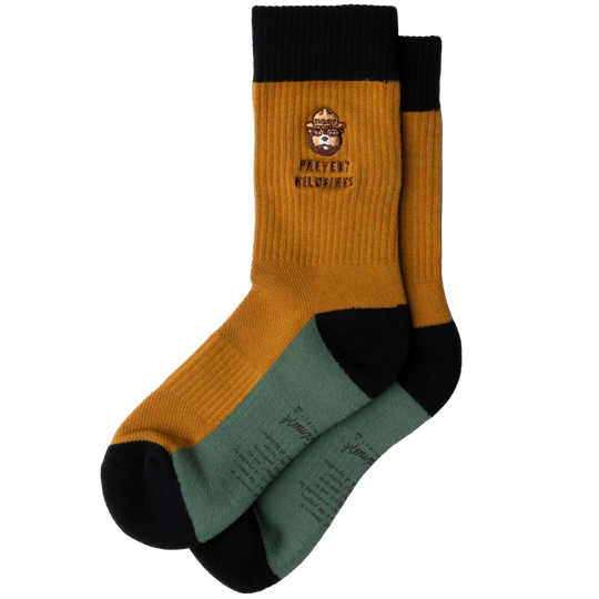 Smokey's Message Sock Socks S/M Sandstone