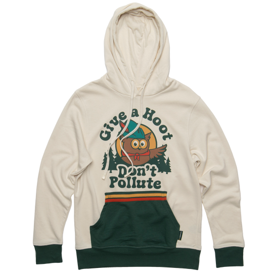 Give A Hoot Unisex Hoodie Outerwear XS Antler