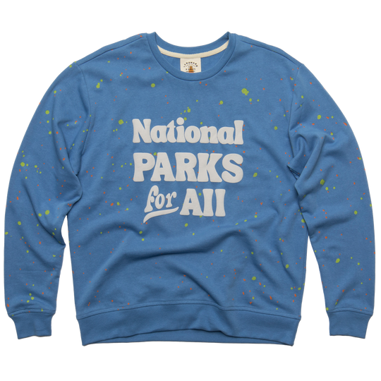 National Parks for All Unisex Sweatshirt Outerwear XS Elemental Blue