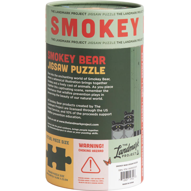 Smokey Bear Jigsaw Puzzle Puzzle  