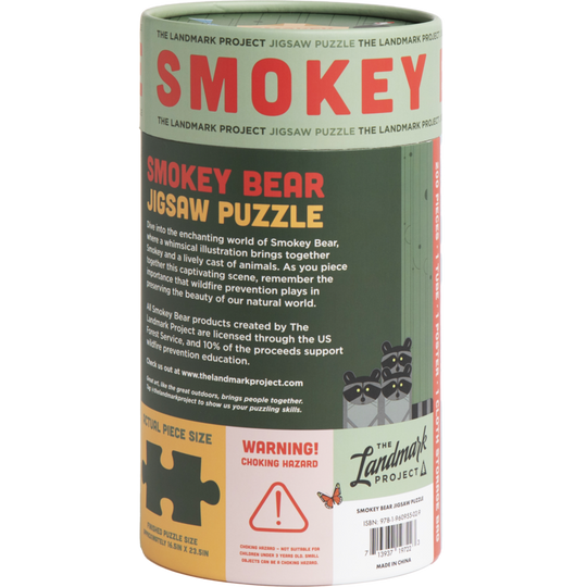 Smokey Bear Jigsaw Puzzle Puzzle  