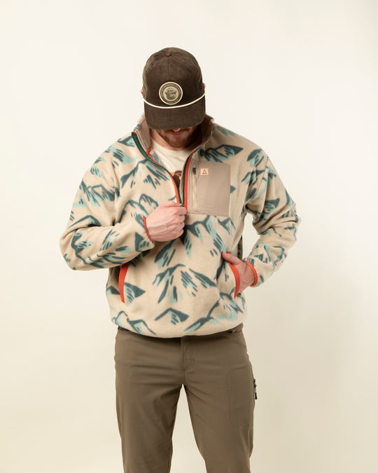 High Country Unisex Half Zip Fleece Outerwear