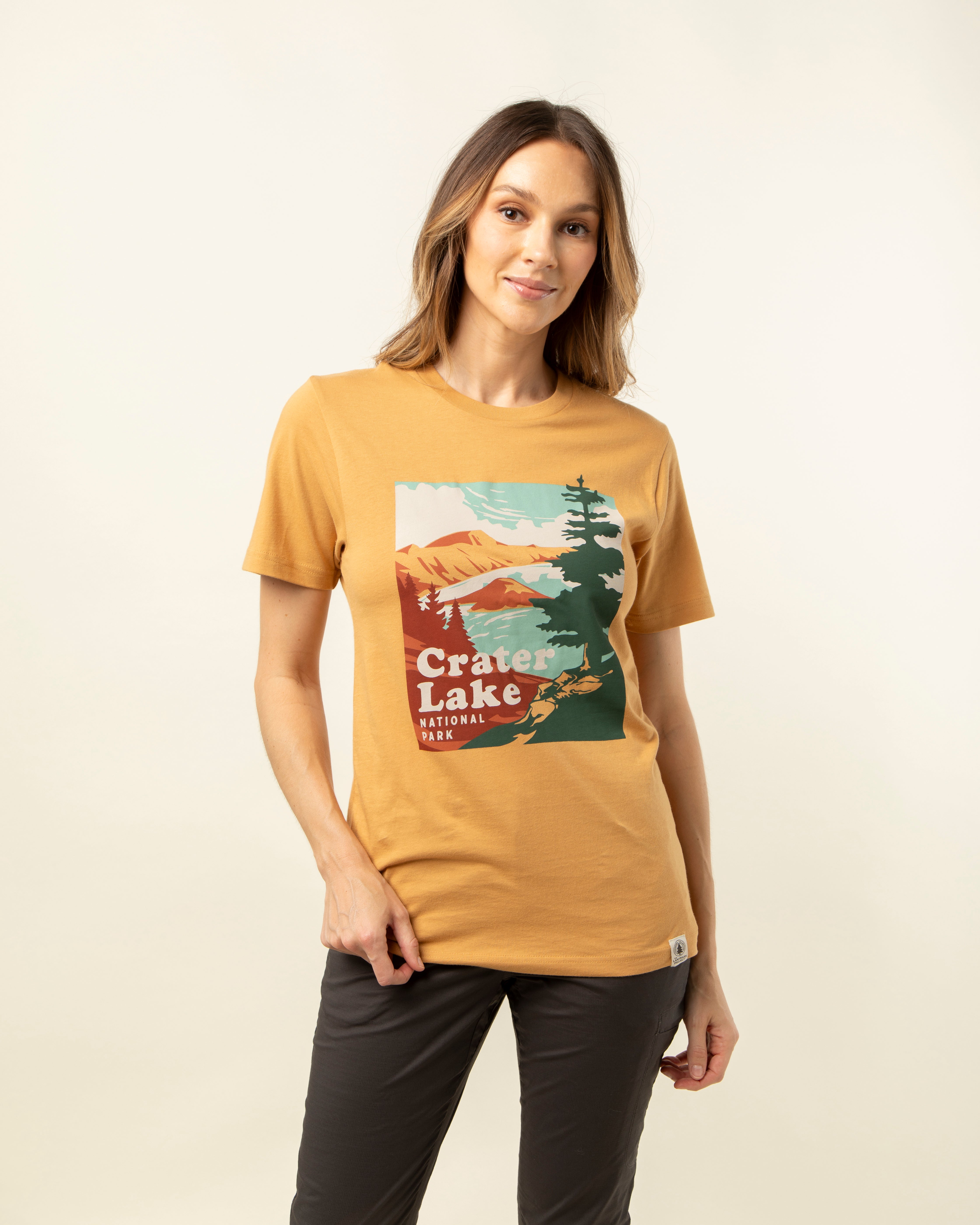Crater Lake National Park Unisex Short Sleeve Tee – The Landmark