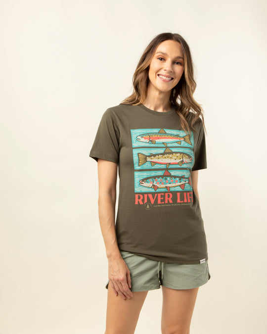 River Life Unisex Short Sleeve Tee Short Sleeve