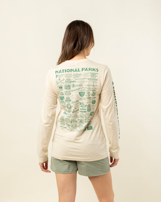 See America's National Parks Long Sleeve Pocket Tee Long Sleeve