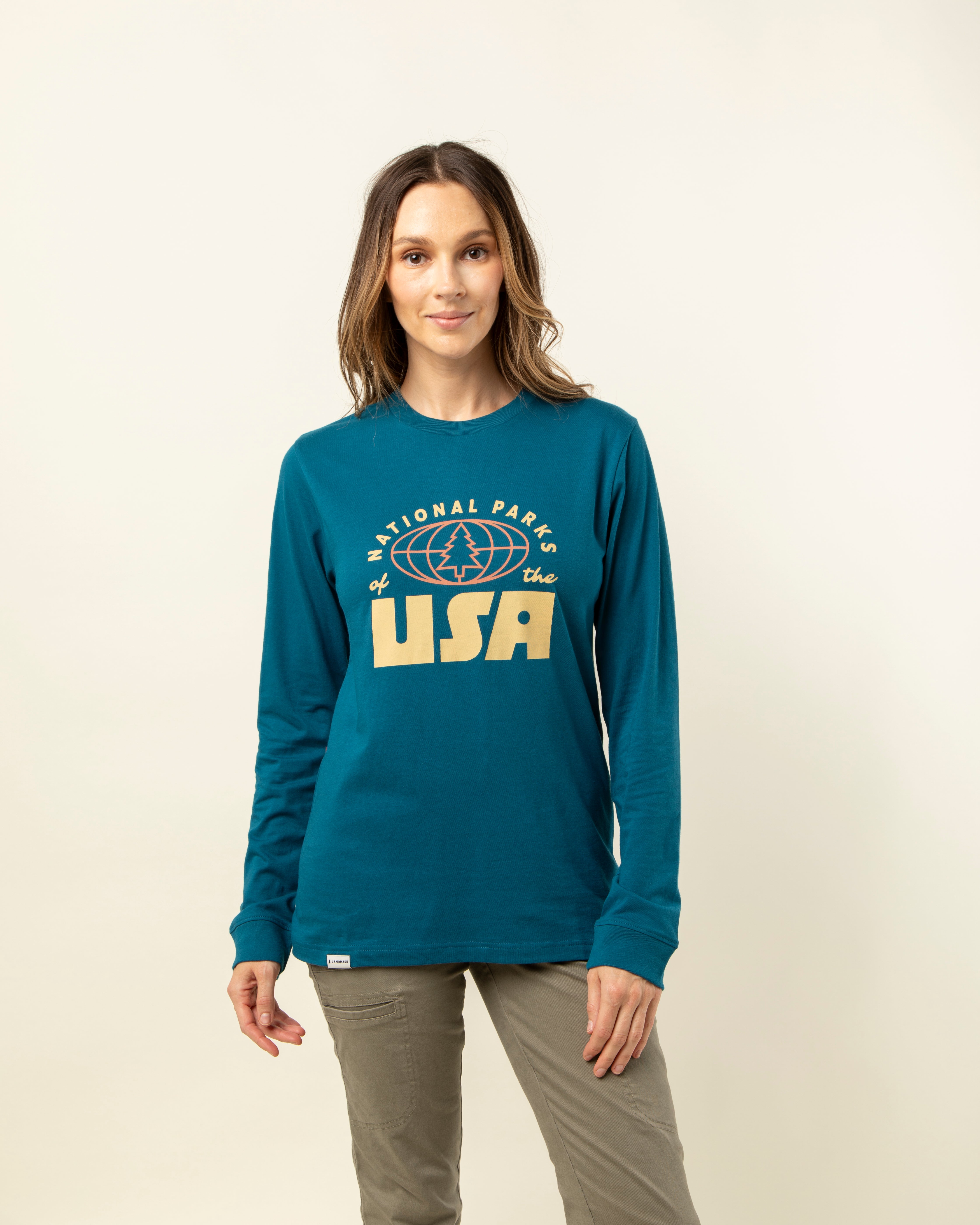 National Parks of the USA Unisex Long Sleeve Tee – The Landmark