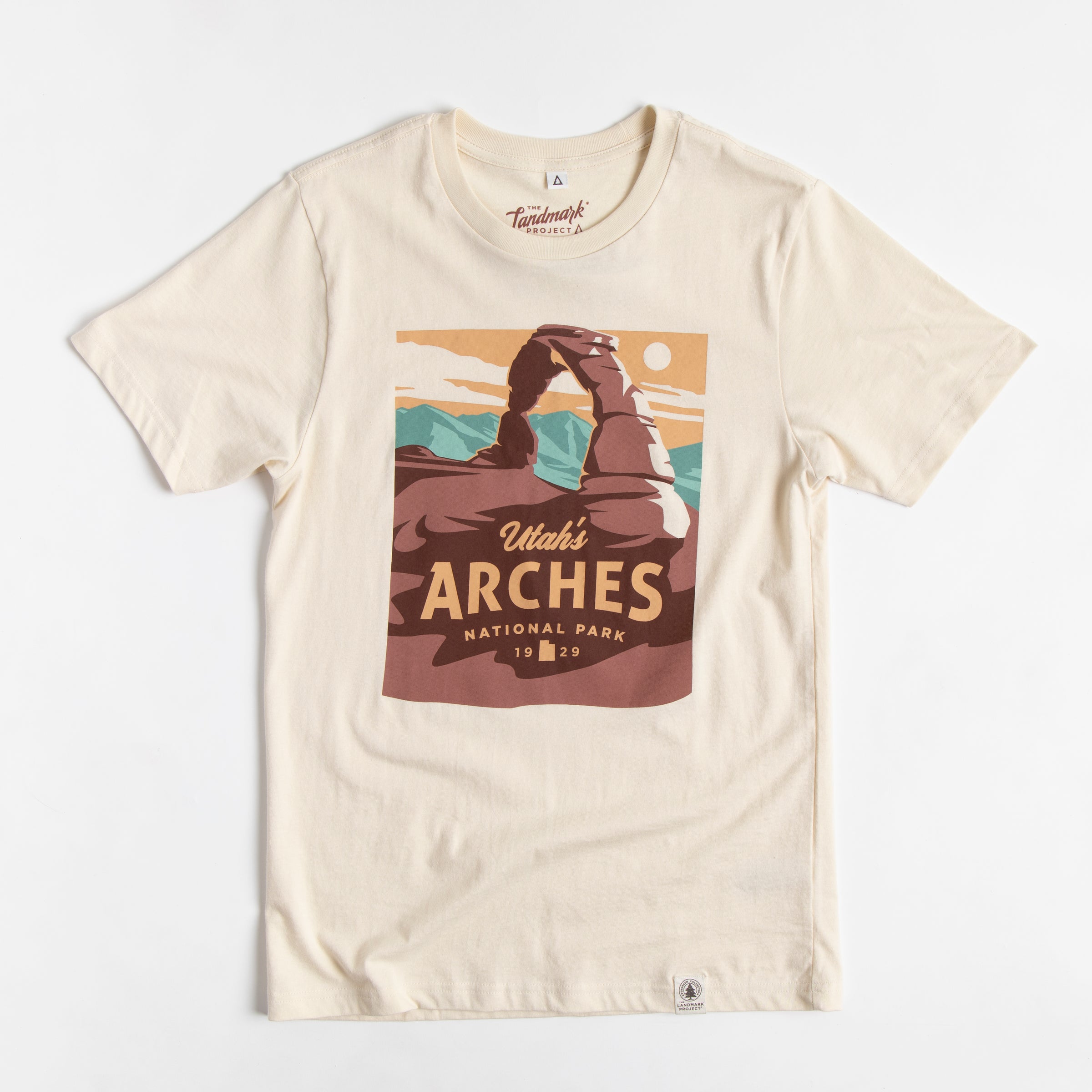 Arches National Park Unisex Short Sleeve Tee Short Sleeve Honeycomb XS