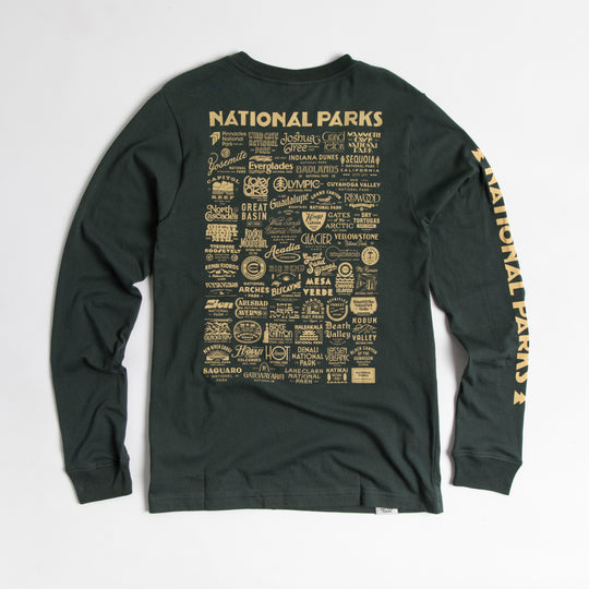 See America's National Parks Long Sleeve Pocket Tee Long Sleeve