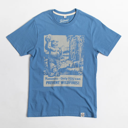 Remember Smokey Unisex Short Sleeve Tee Short Sleeve Elemental Blue XS