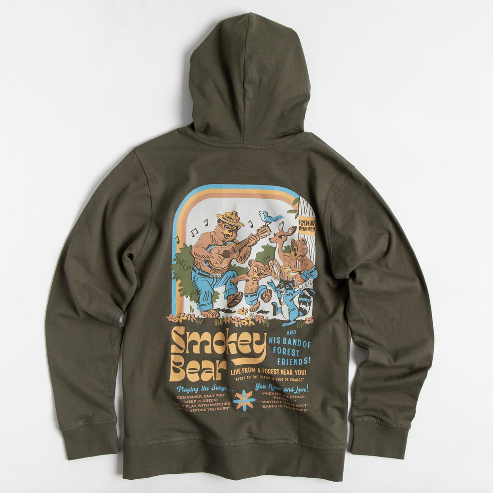 Smokey's Band Unisex Lightweight Hoodie Outerwear