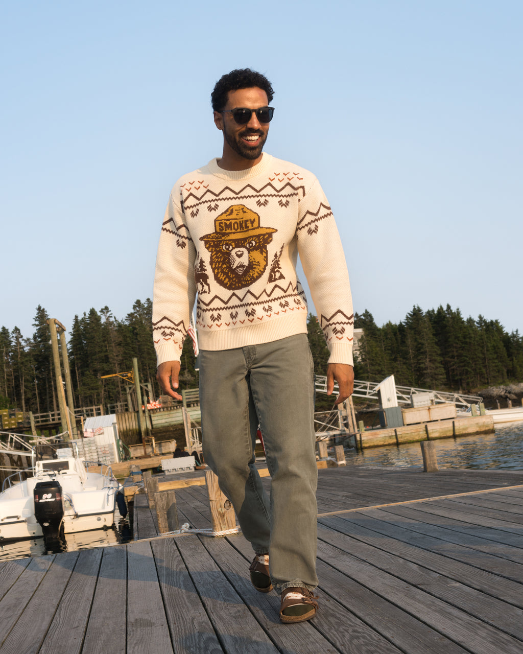 Smokey Bear Unisex Sweater