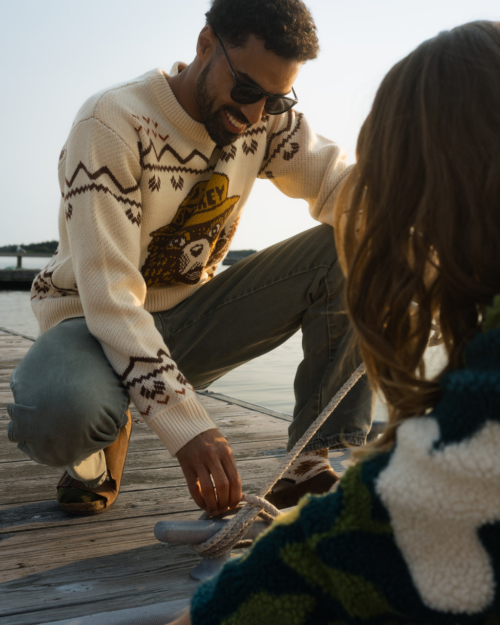 Smokey Bear Unisex Sweater