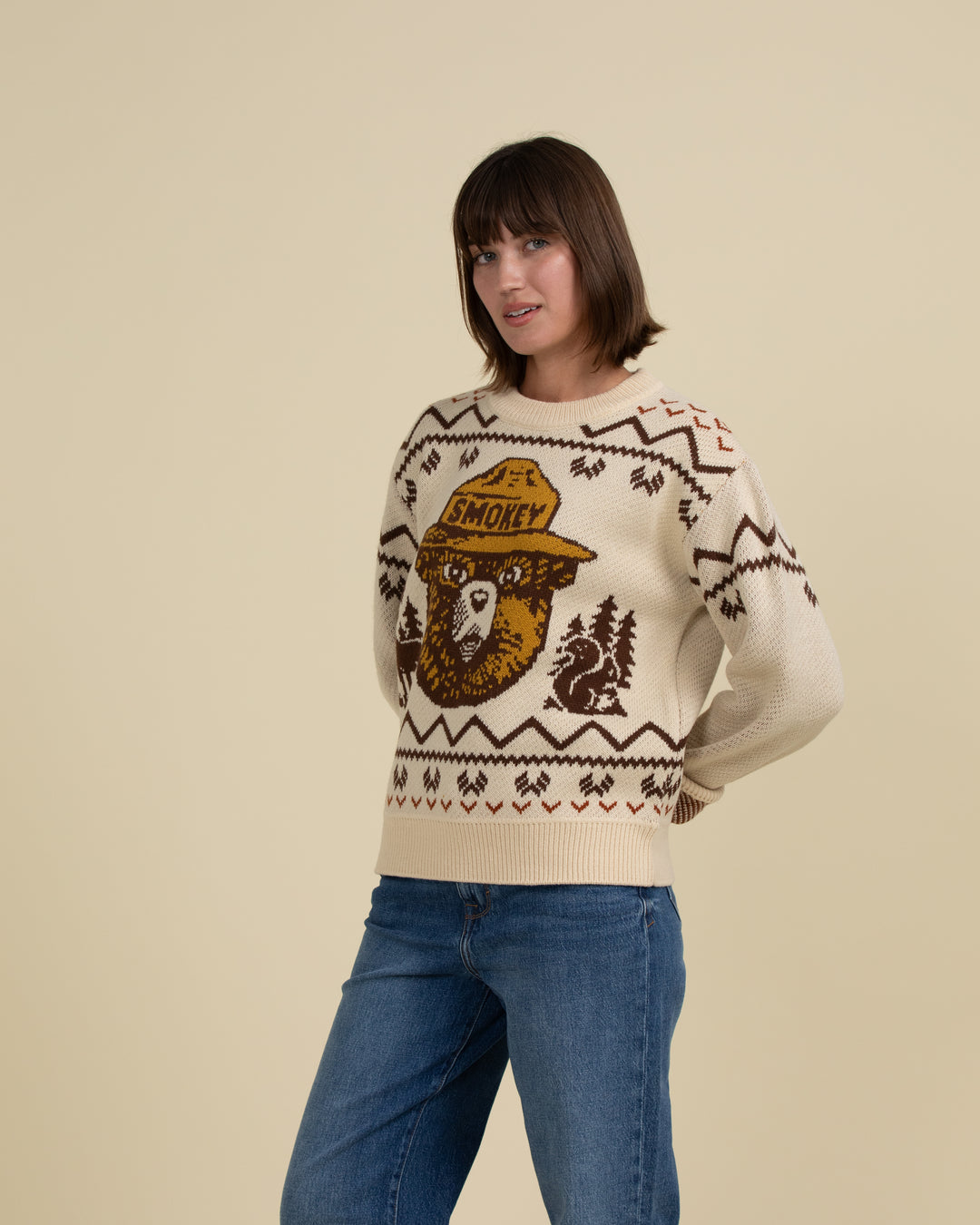 Smokey Bear Unisex Sweater Outerwear