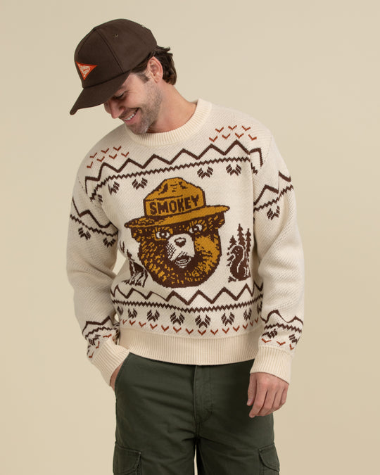 Smokey Bear Unisex Sweater Outerwear