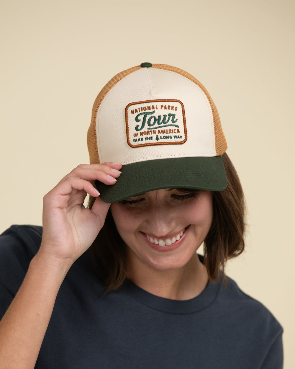 National Park Tourist Trucker Hat