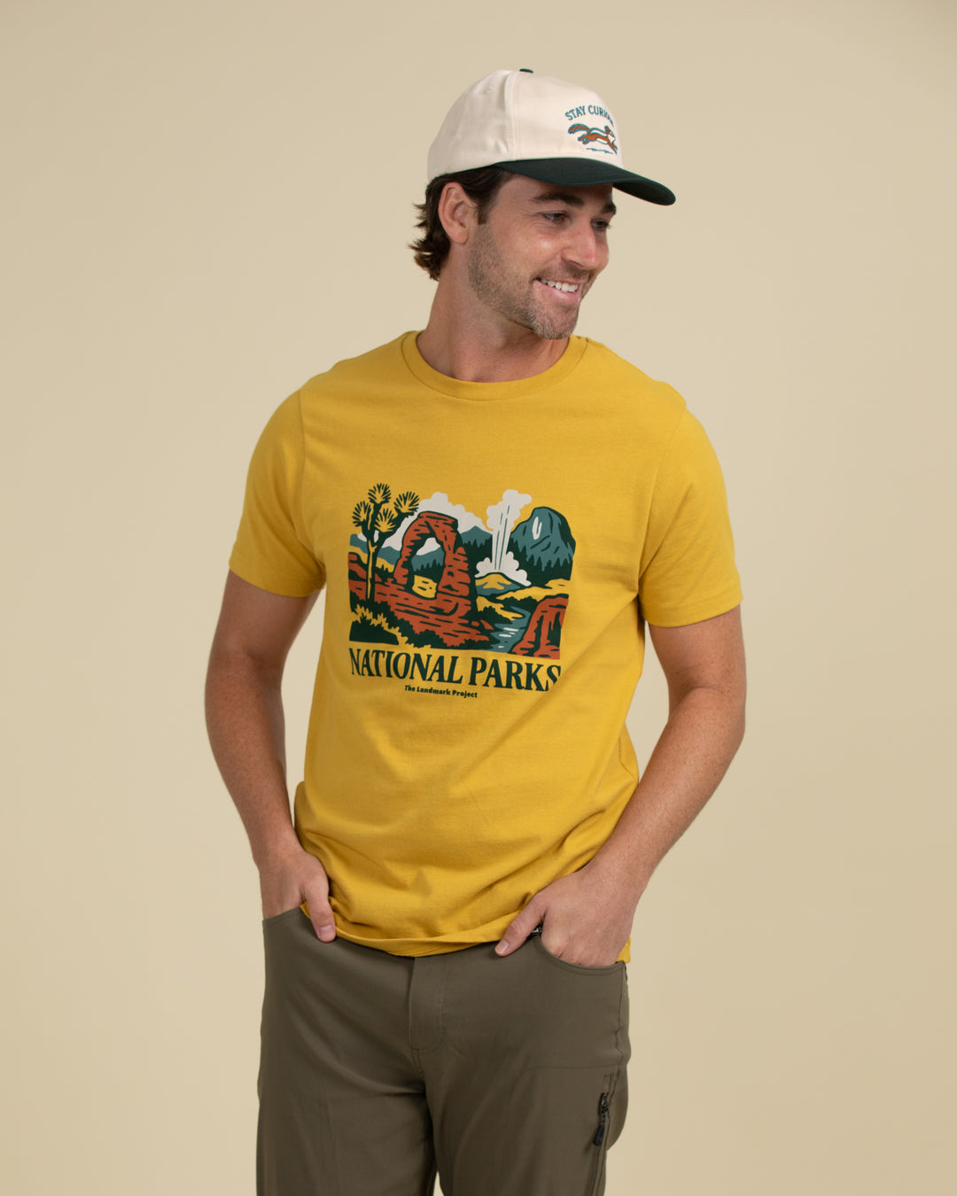 National Parks Montage Unisex Short Sleeve Tee Short Sleeve