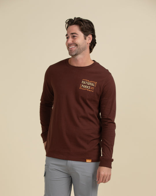National Parks Good Times Guaranteed Unisex Long Sleeve Tee Long Sleeve