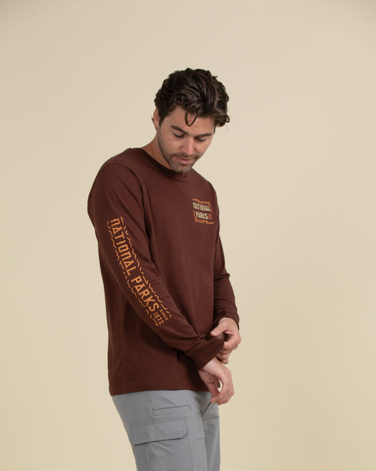 National Parks Good Times Guaranteed Unisex Long Sleeve Tee Long Sleeve