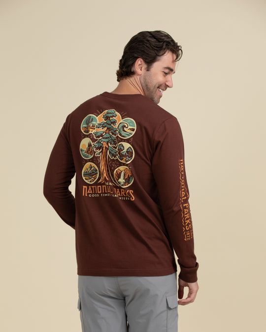 National Parks Good Times Guaranteed Unisex Long Sleeve Tee Long Sleeve