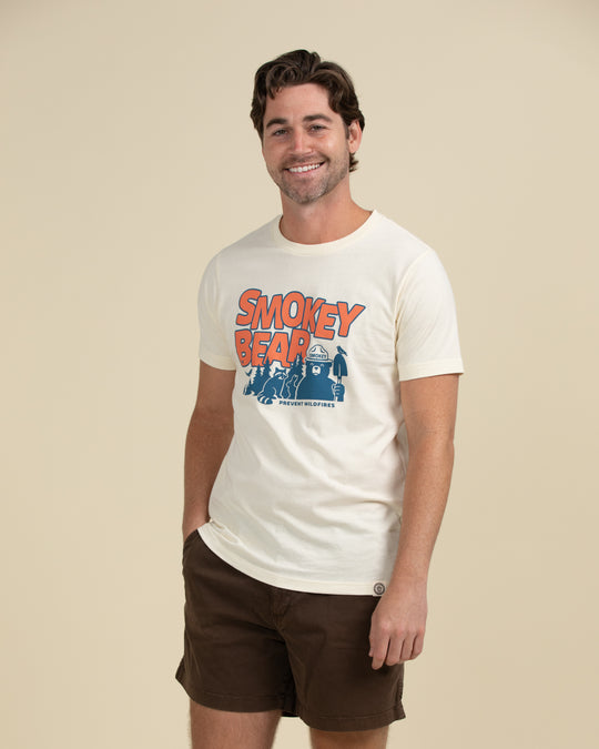 Smokey Bear Campaign Unisex Short Sleeve Tee Short Sleeve