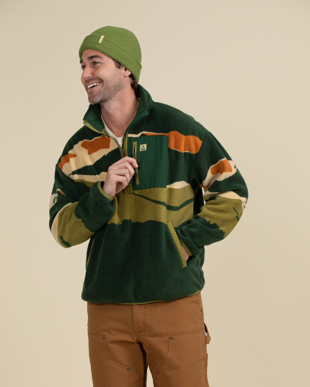 Trailhead Unisex Half Zip Fleece Outerwear