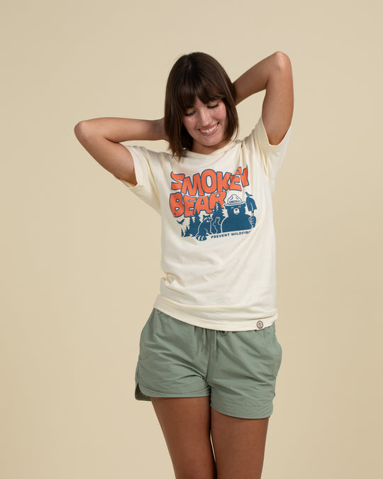 Smokey Bear Campaign Unisex Short Sleeve Tee Short Sleeve