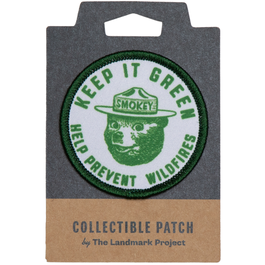 Keep it Green, Prevent Wildfires Embroidered Patch Patch