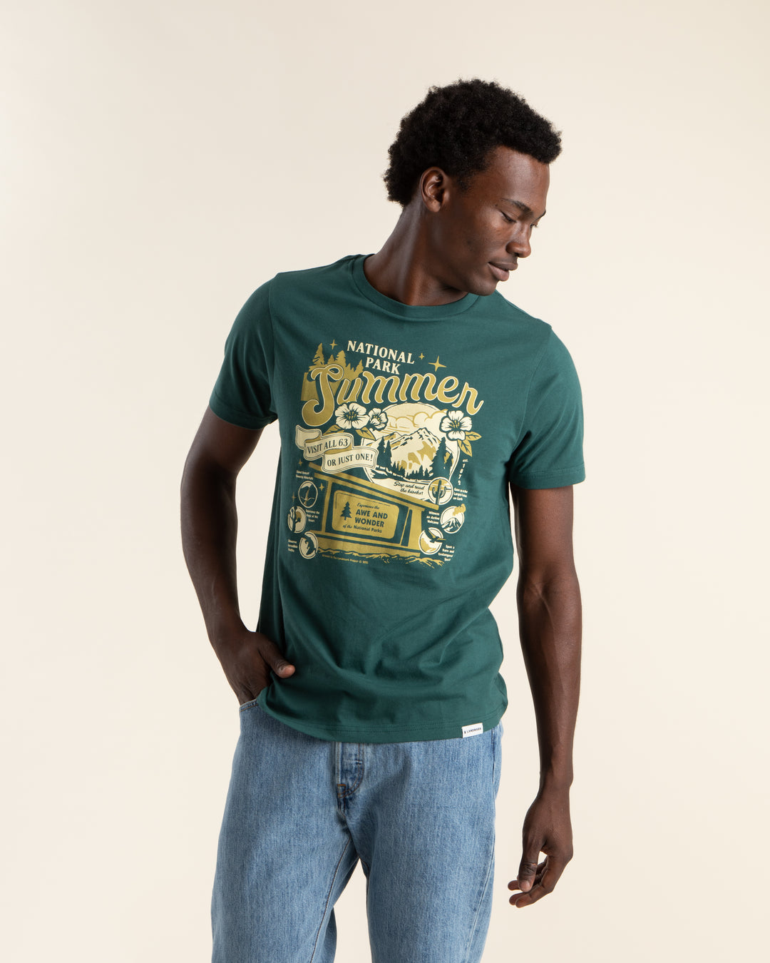 National Park Summer Unisex Short Sleeve Tee Short Sleeve