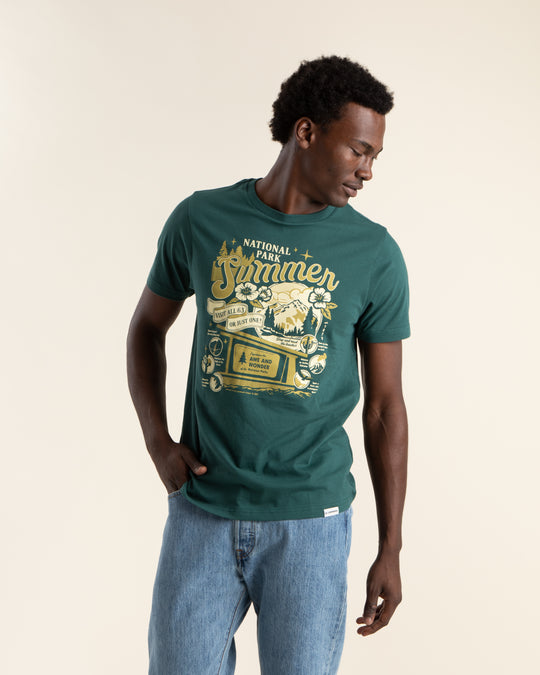 National Park Summer Unisex Short Sleeve Tee Short Sleeve