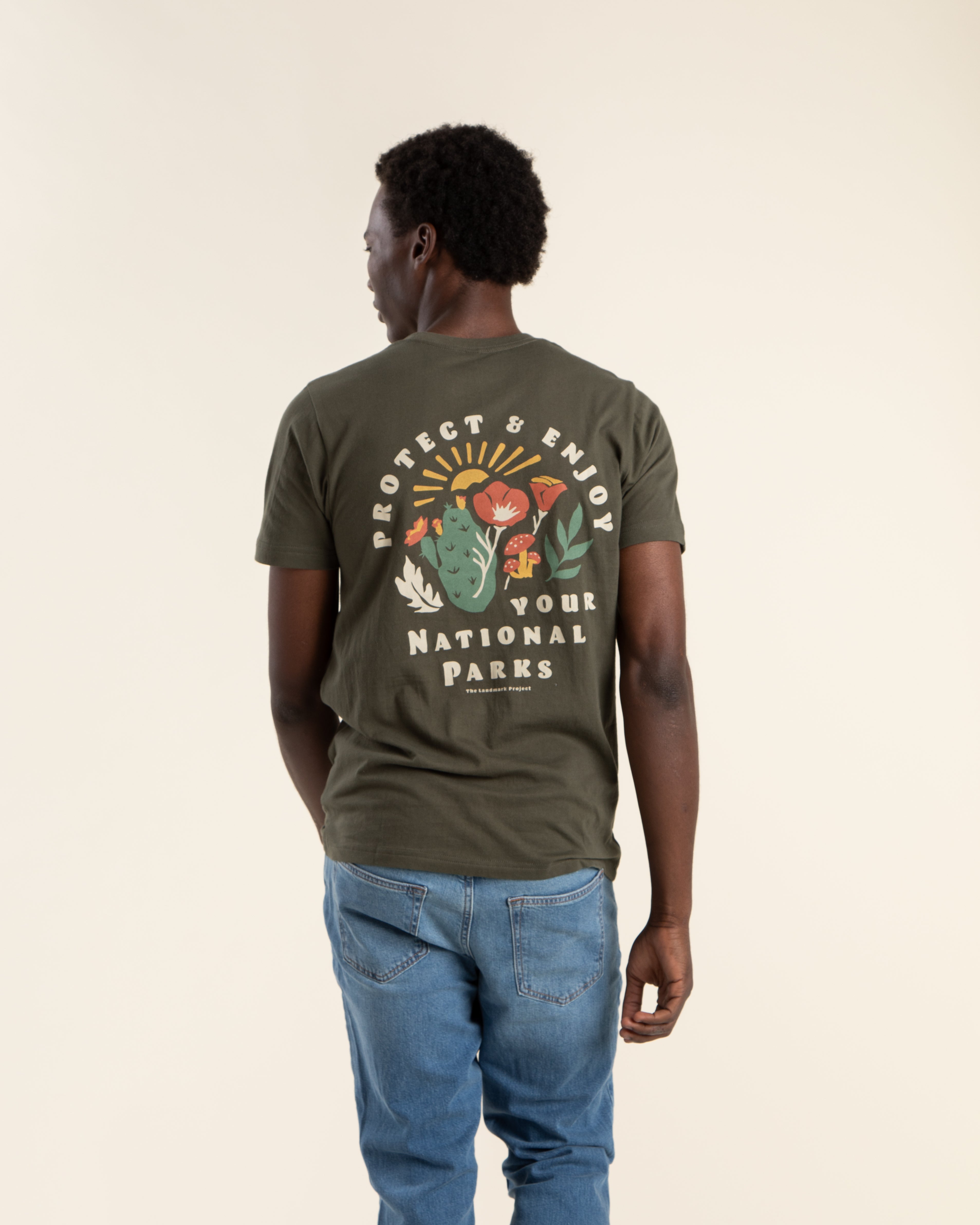 Protect and Enjoy Unisex Short Sleeve Tee – The Landmark Project