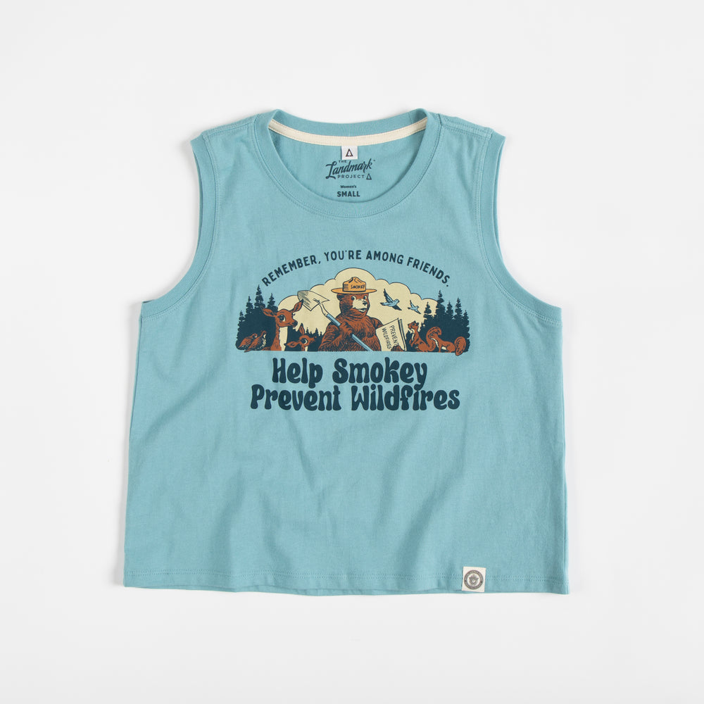 Smokey Among Friends Women's Tank Tank Top Glacier Blue XS