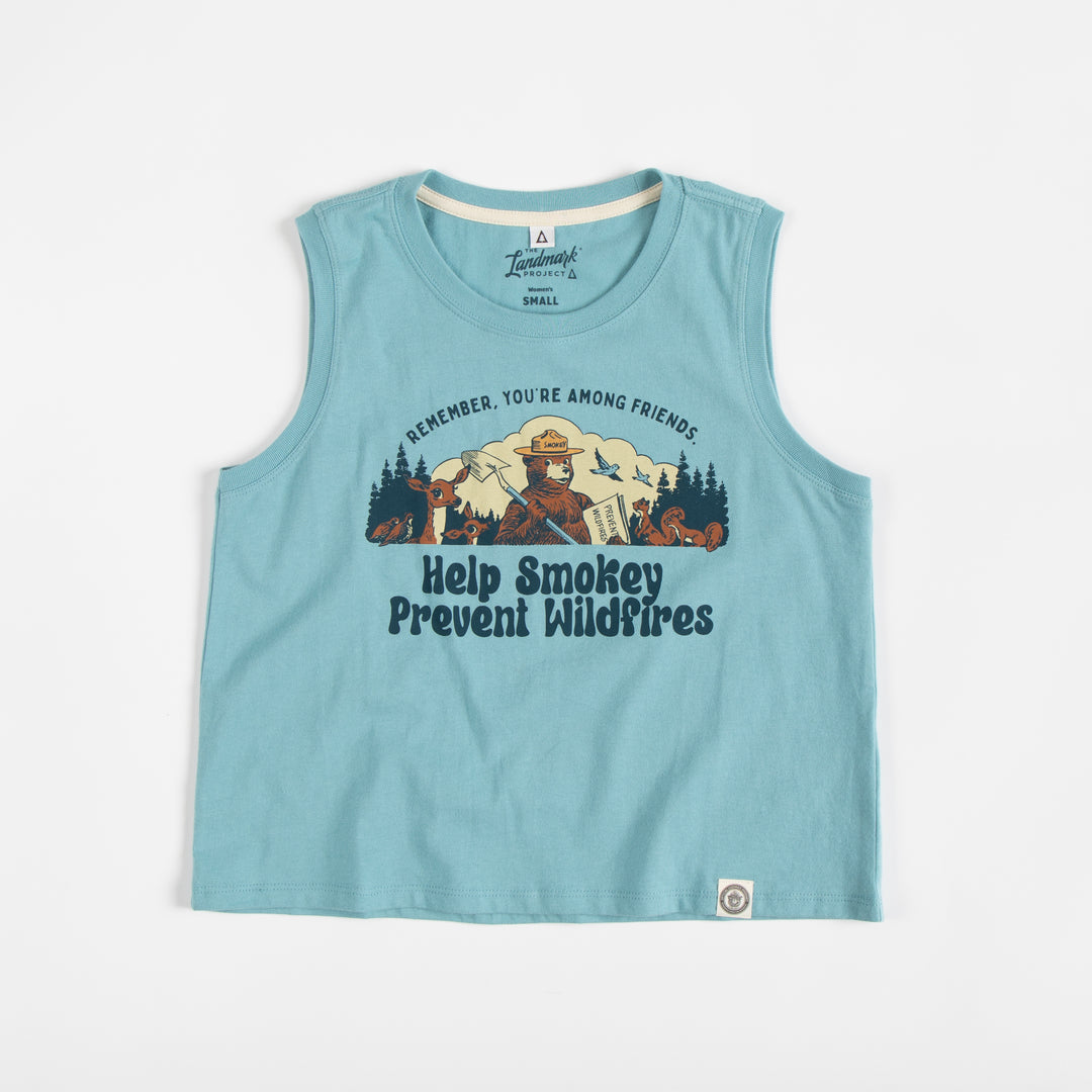 Smokey Among Friends Women's Tank Tank Top Glacier Blue XS