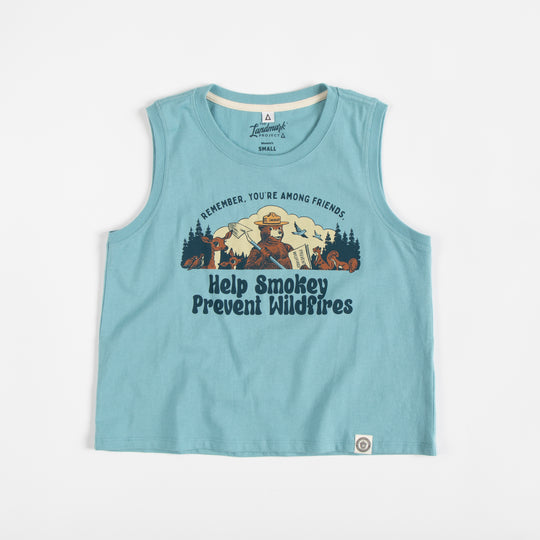 Smokey Among Friends Women's Tank Tank Top Glacier Blue XS