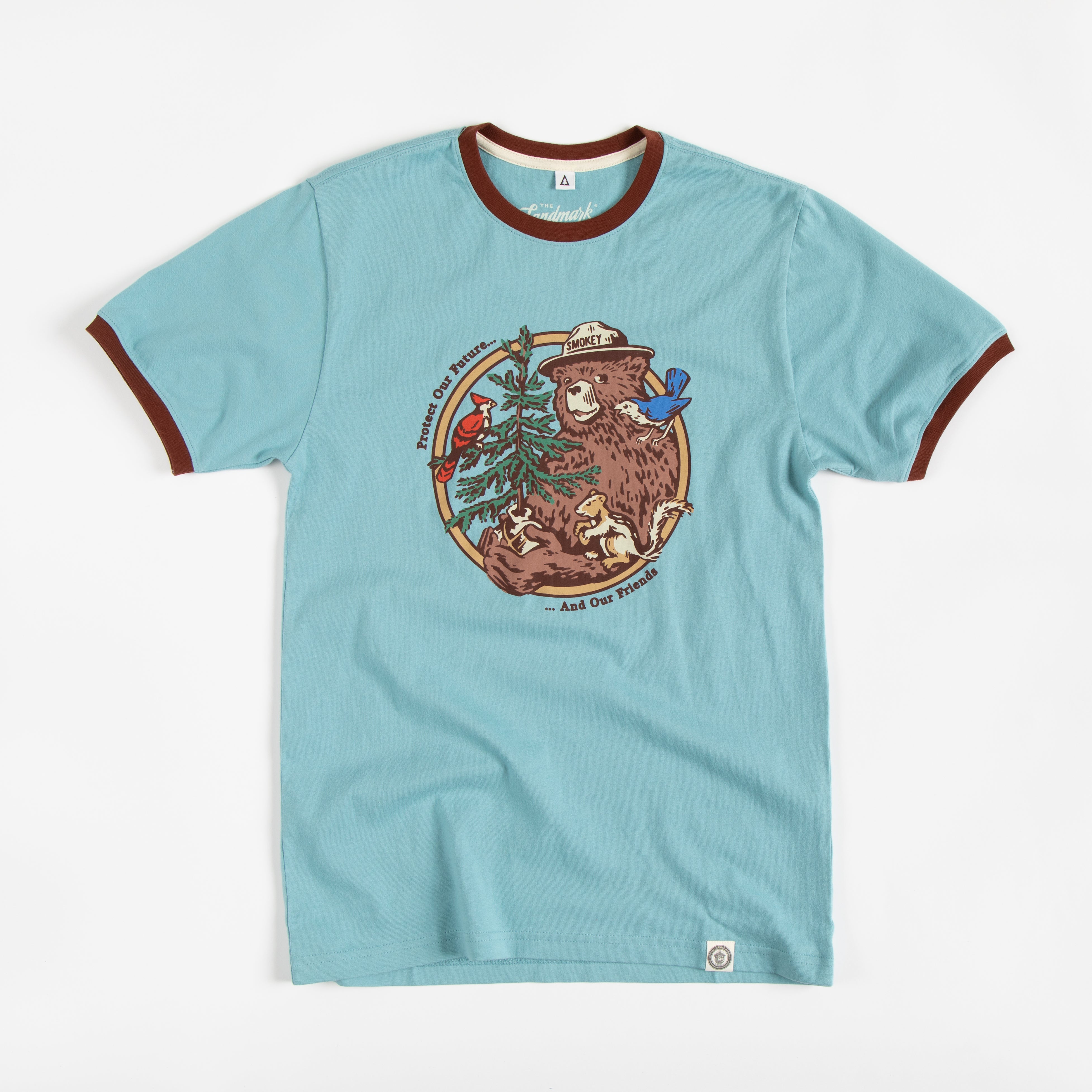 Smokey's Friends Unisex Short Sleeve Ringer Tee – The Landmark Project