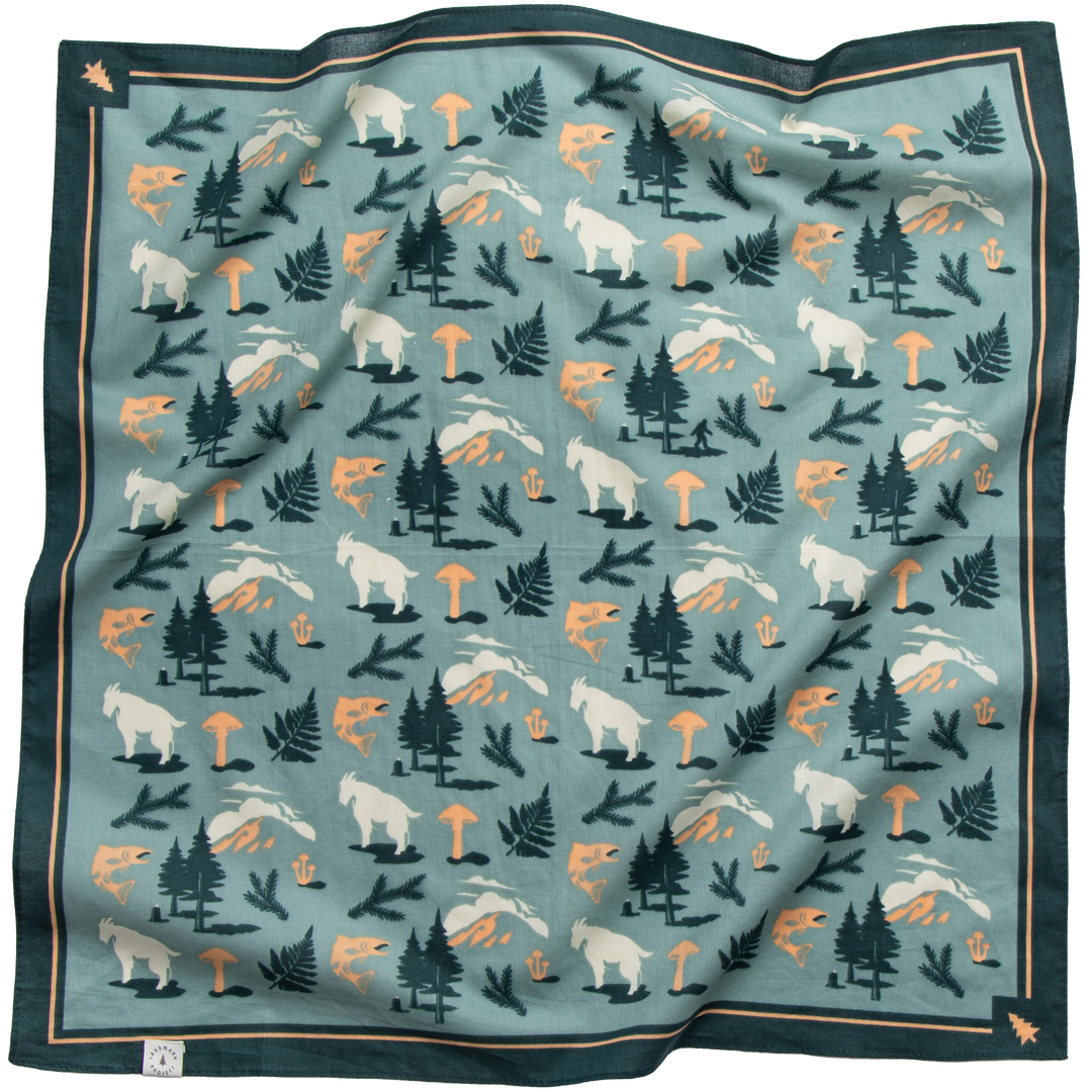 Northwest Wildlife Bandana Bandana