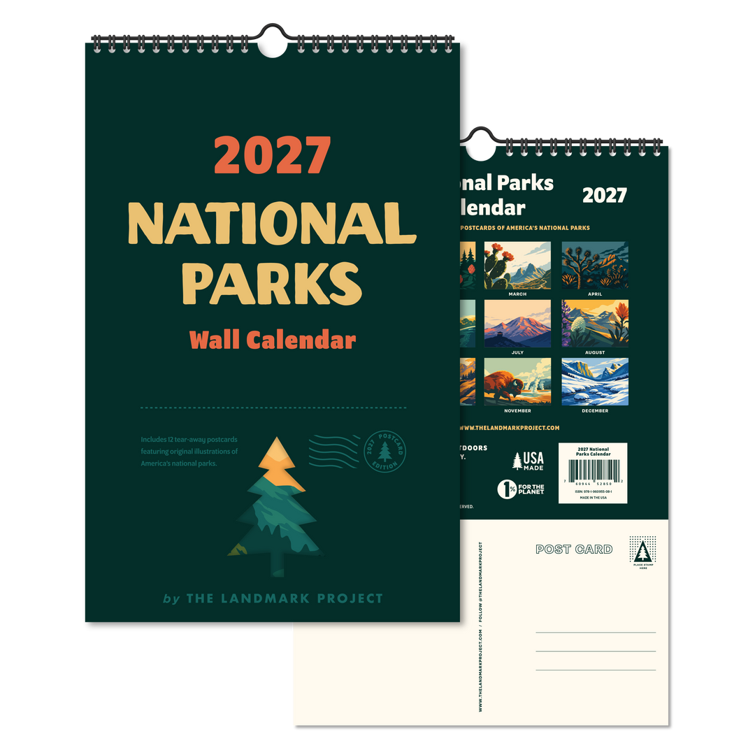 2027 National Parks Calendar Calendar
