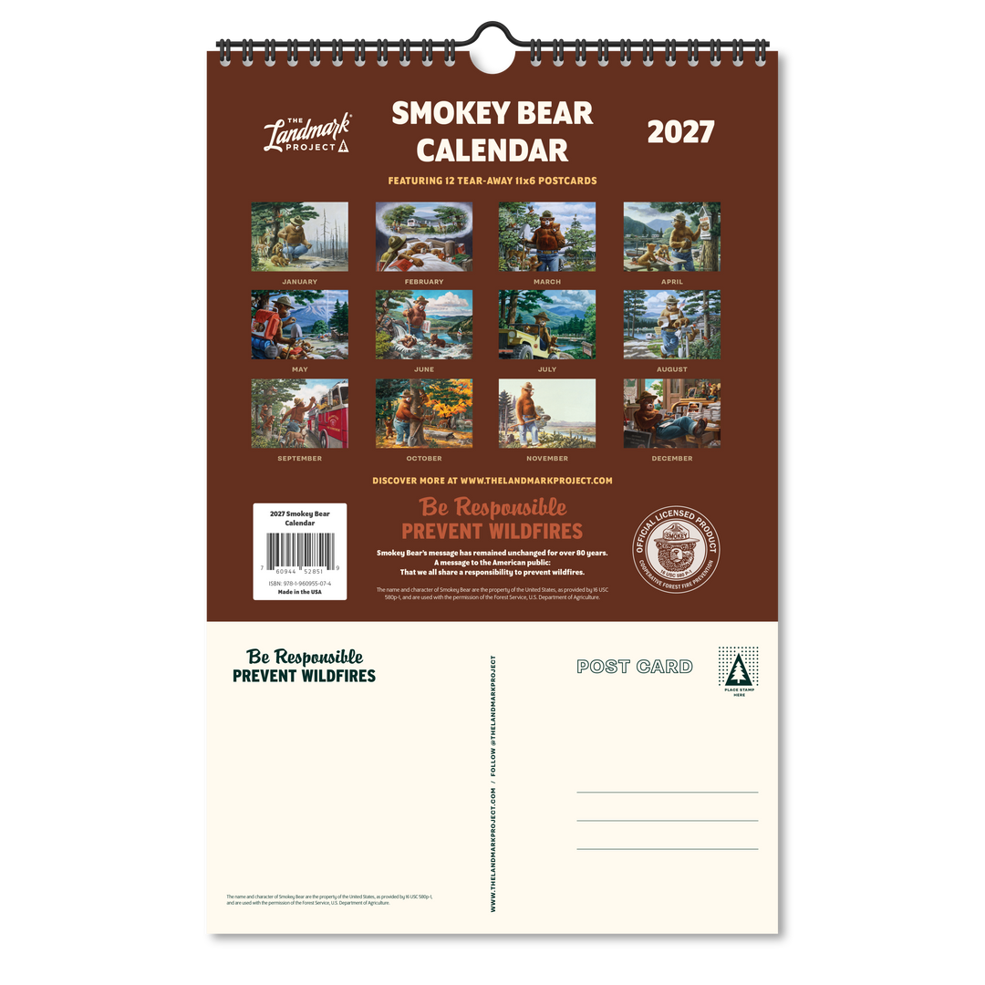 2027 Smokey Bear Calendar Calendar