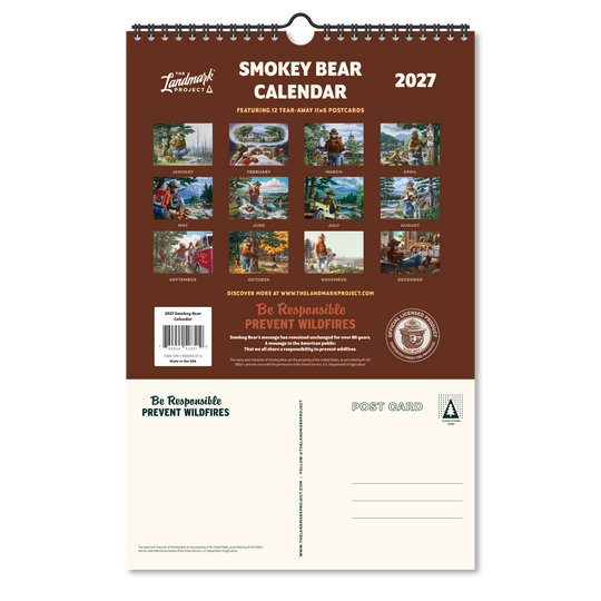 2027 Smokey Bear Calendar Calendar
