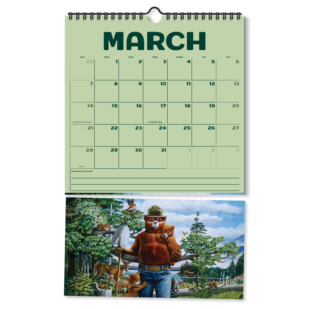 2027 Smokey Bear Calendar Calendar