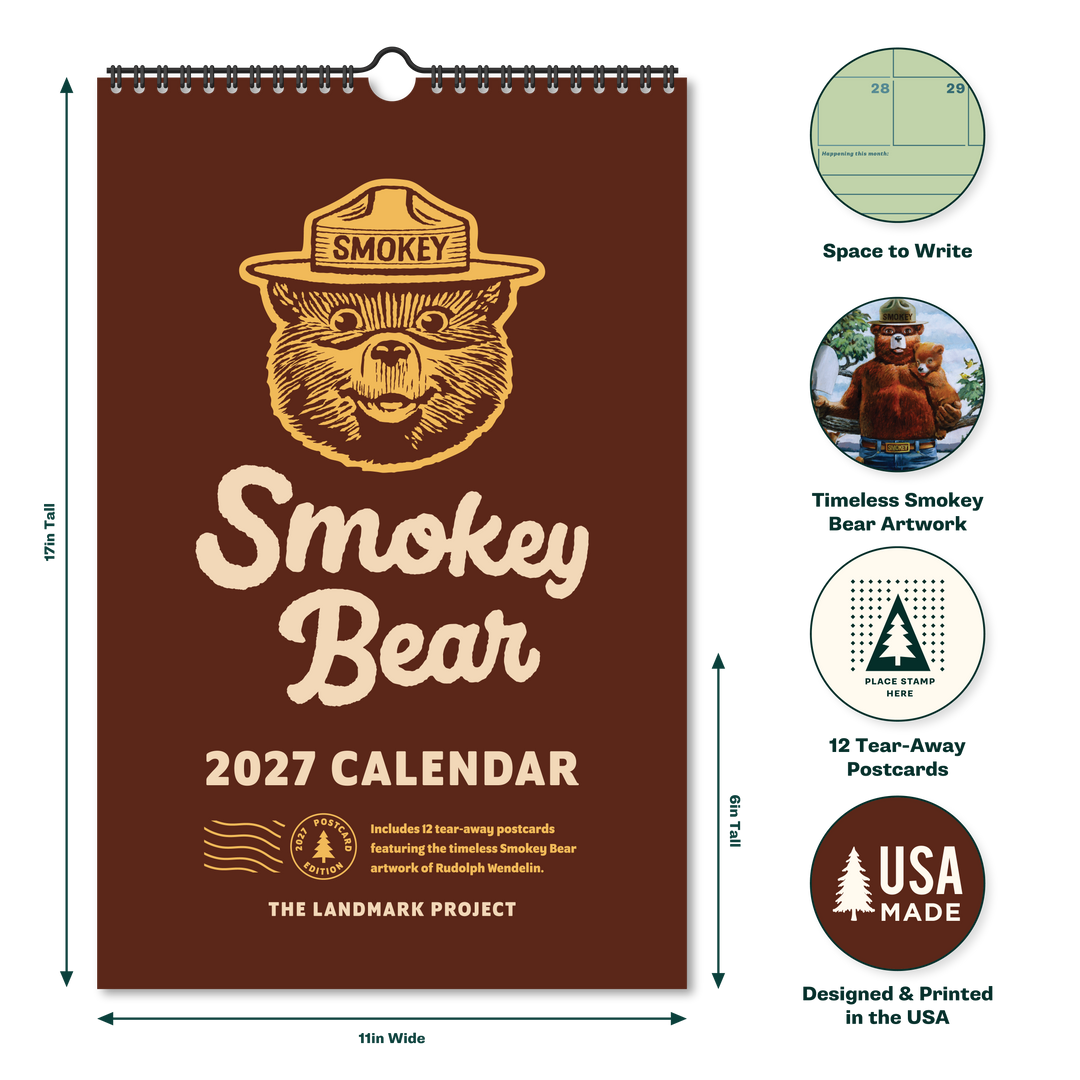 2027 Smokey Bear Calendar Calendar