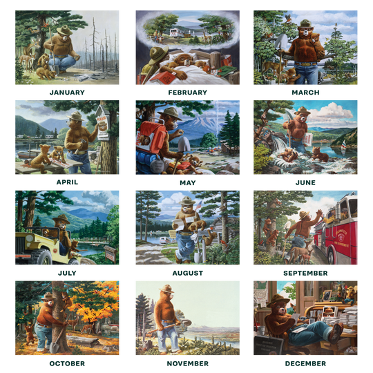 2027 Smokey Bear Calendar Calendar
