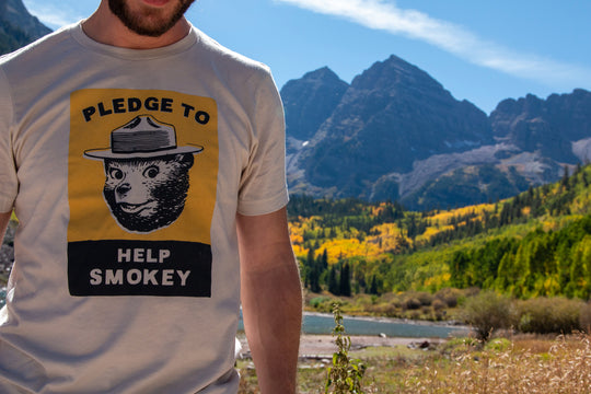 Smokey Bear Pledge Tee Short Sleeve  