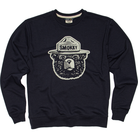 Smokey Logo Sweatshirt Outerwear Navy XS