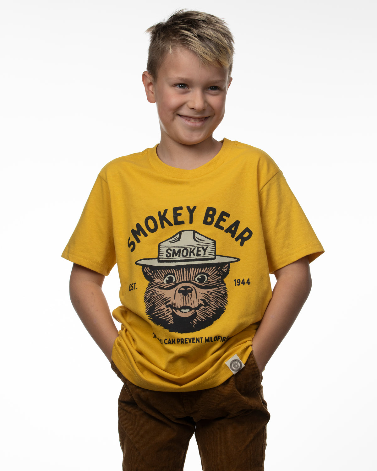 Smokey Junior Varsity Youth Short Sleeve Tee – The Landmark Project