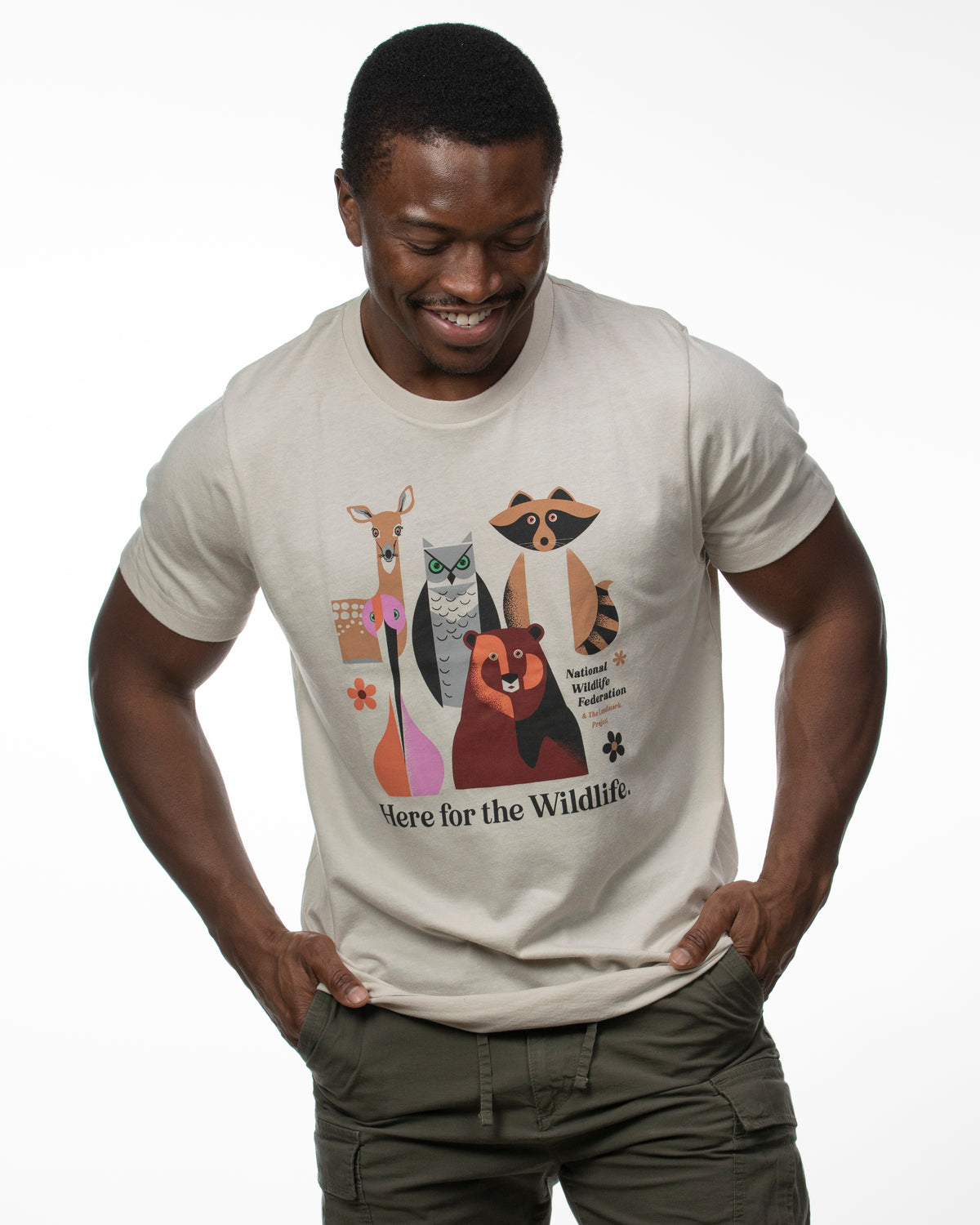 Here for the Wildlife Unisex Short Sleeve Tee – The Landmark Project
