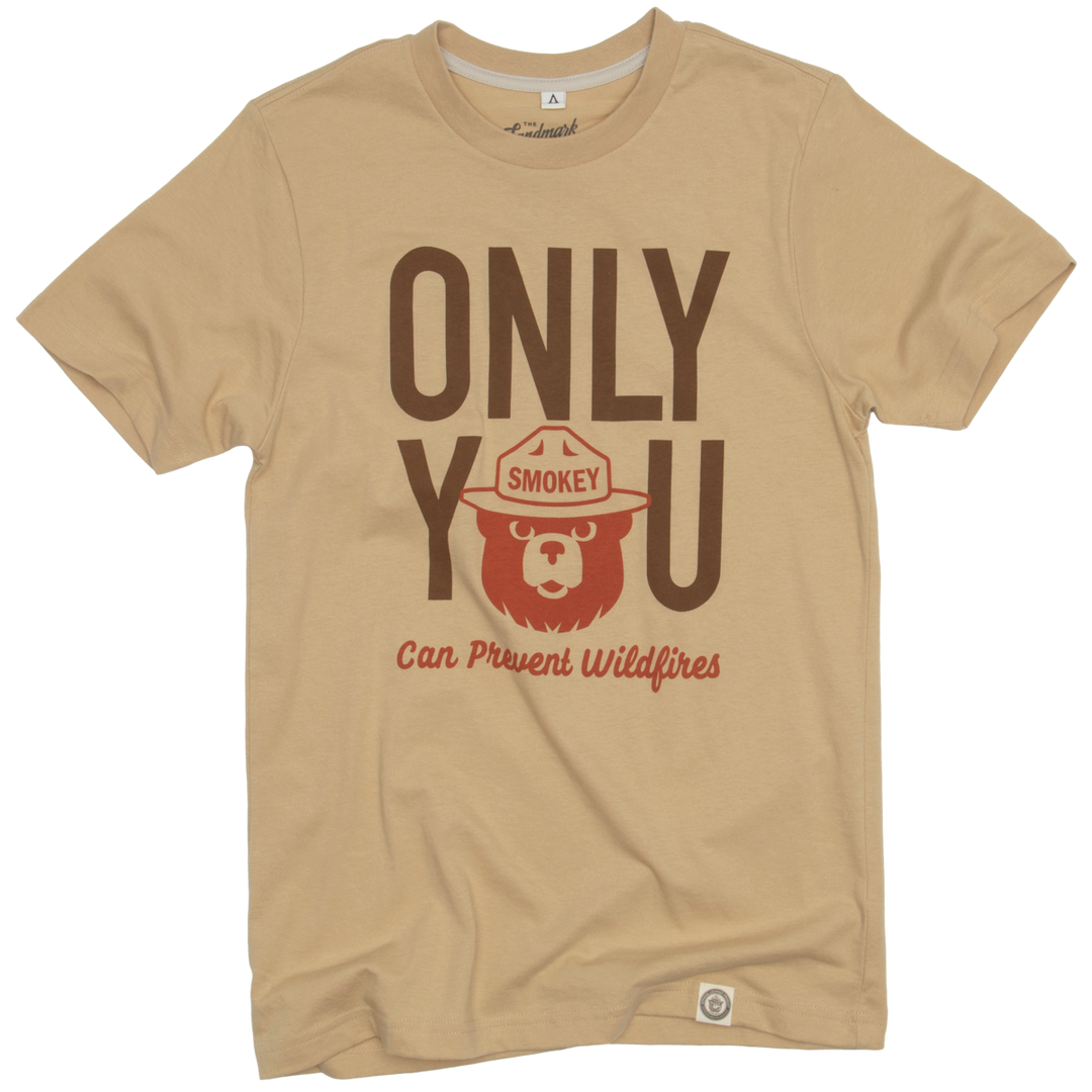 Only You Heritage Unisex Short Sleeve Tee Shirts & Tops Fossil XS