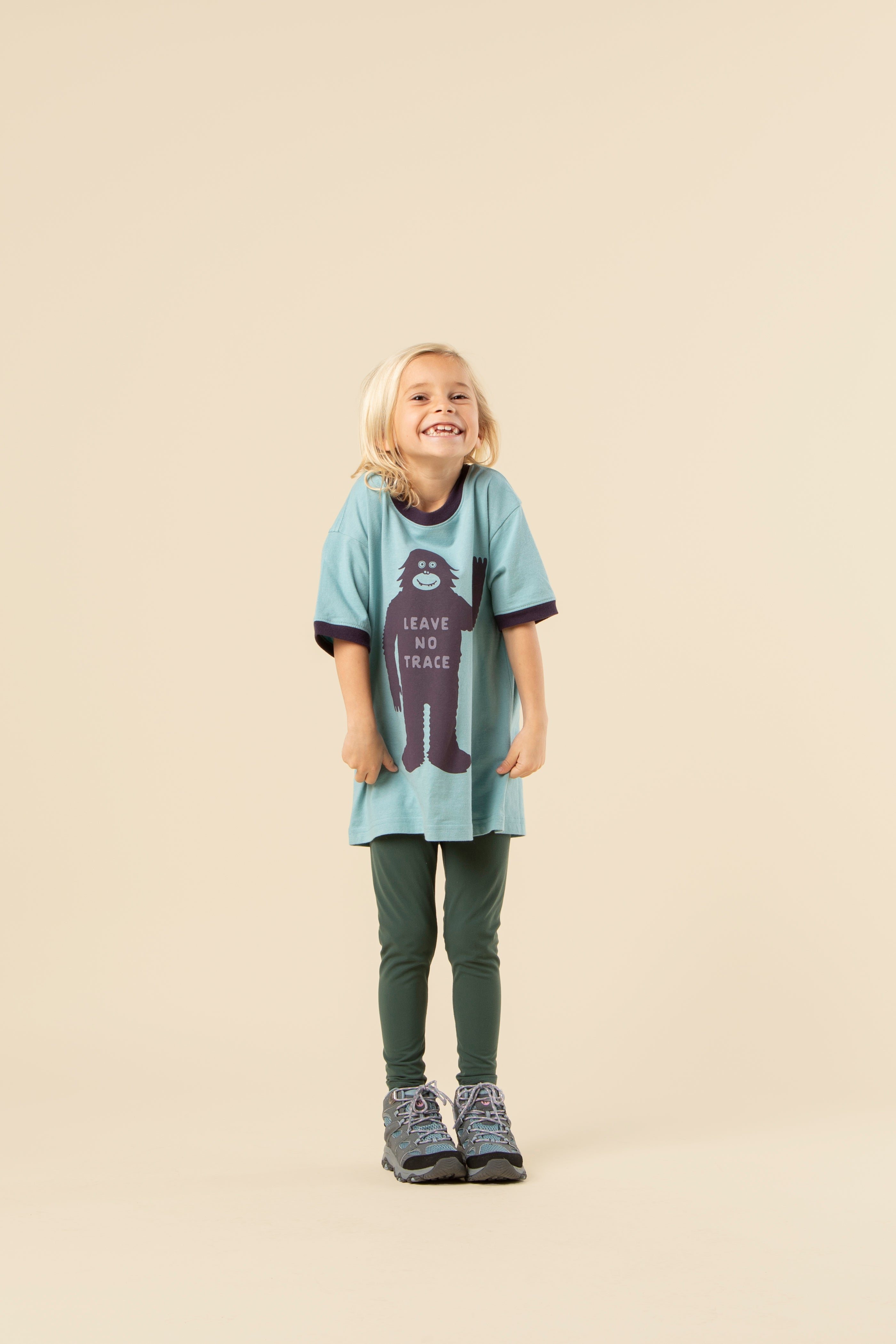 Leave No Trace Youth Short Sleeve Ringer Tee – The Landmark Project